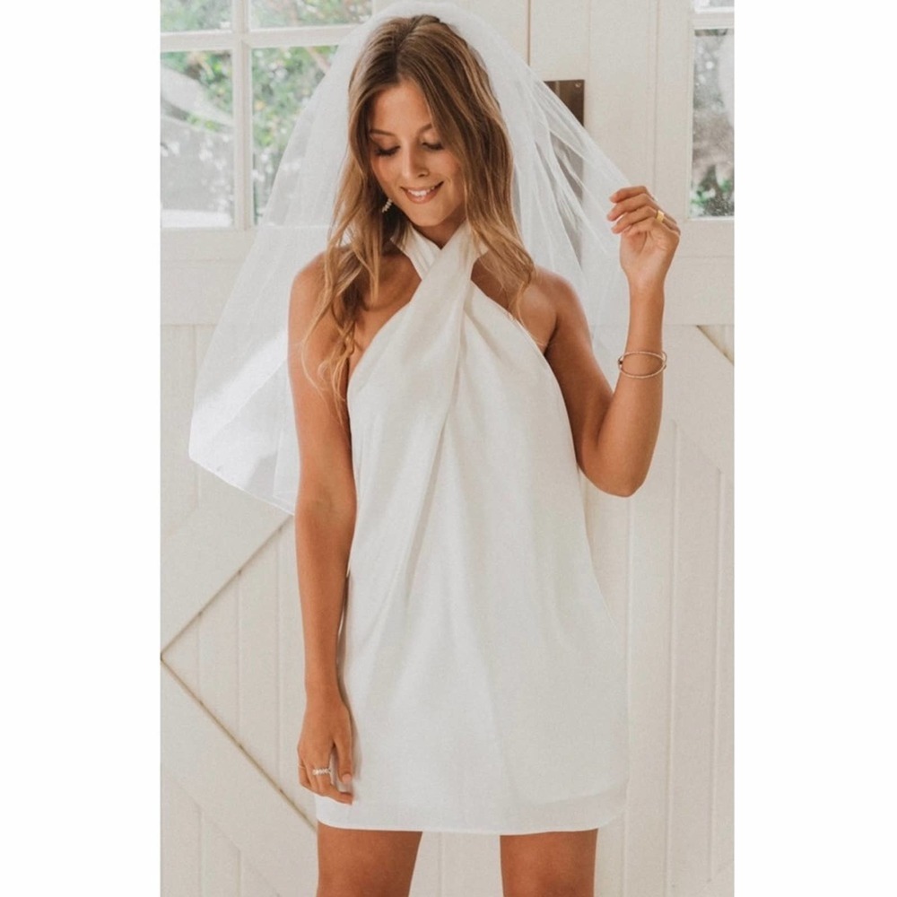 Show Me Your Mumu Jasmine Halter Mini Dress